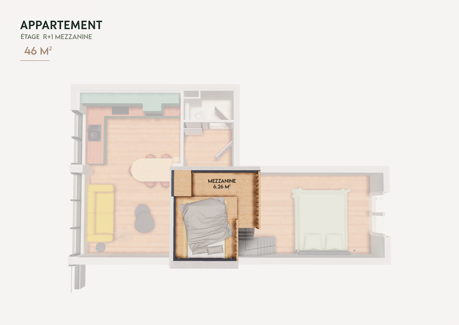 Plan de la mezzanine
